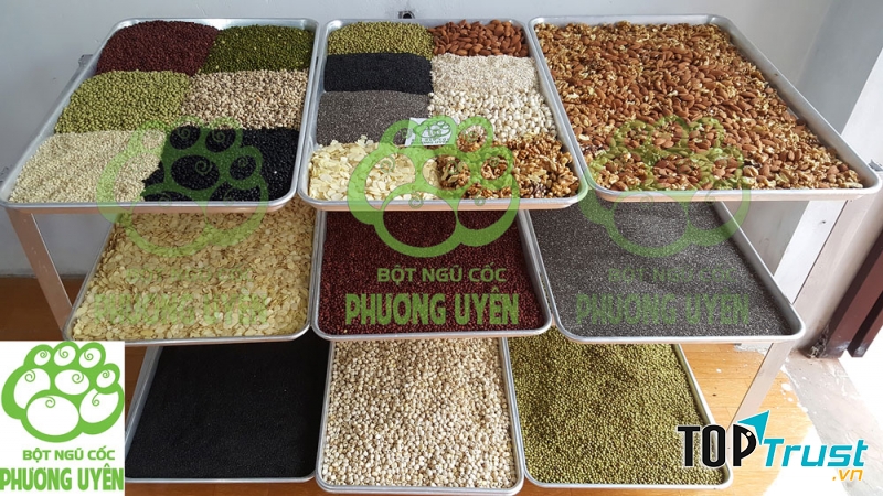 Nguyên liệu tạo nên  Bột ngũ cốc cho bà bầu Phương Uyên