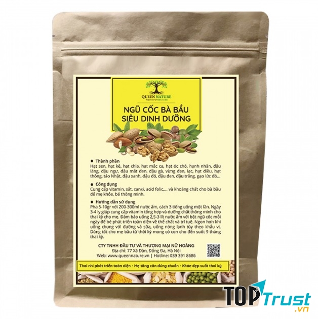 Ngũ cốc dinh dưỡng người già Queen Nature