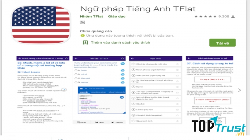 Ngữ pháp tiếng Anh TFLAT