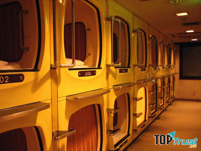 Khách sạn con nhộng (Ảnh: Uniqhotel)