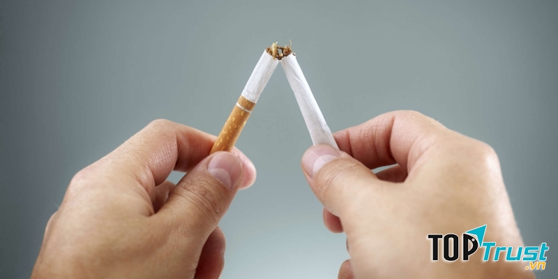 Ngừng ngay việc sử dụng thuốc lá