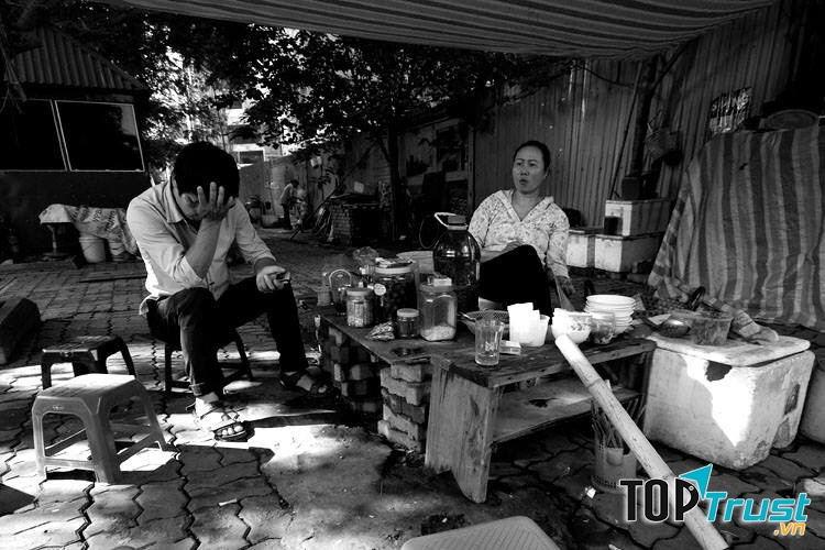 quán nước ven đường