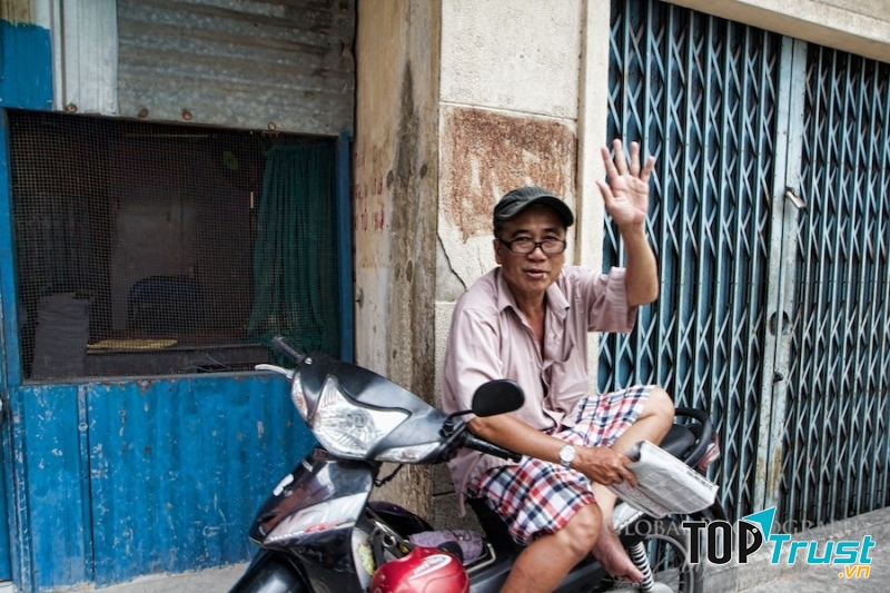 Người Sài Gòn vô cùng thân thiện