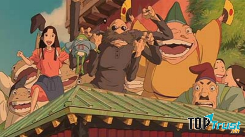 Các người bạn của Chihiro vui mừng khi biết cô có thể trở về nhà.