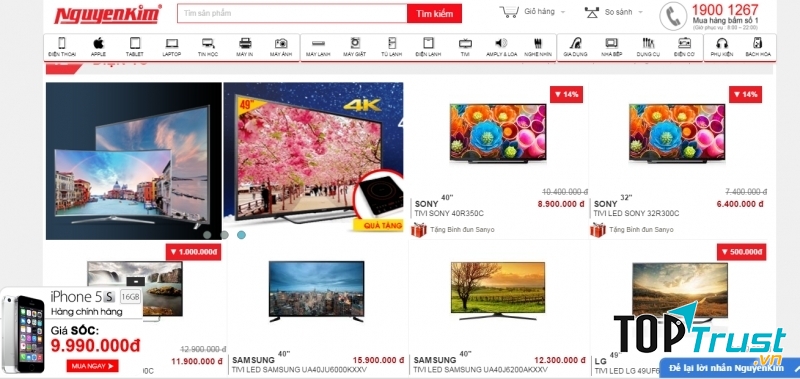 Website của Nguyễn Kim