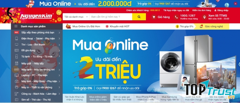 Website: https://www.nguyenkim.com