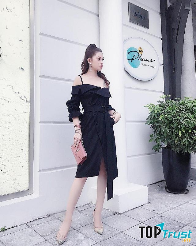 Không nên mặc nguyên set đen đi cưới