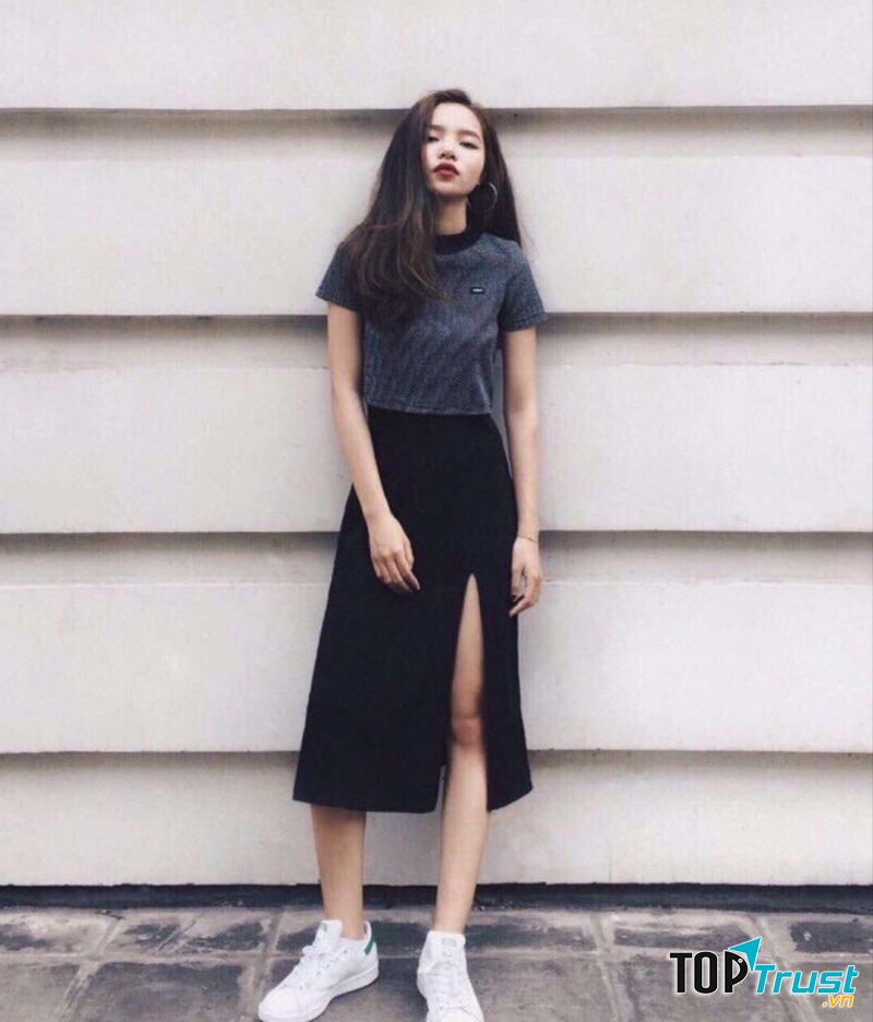 Midi thanh lịch và nữ tính