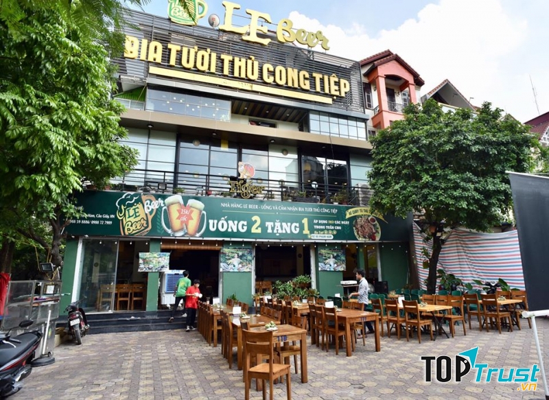 Nhà hàng Le Beer – 92 Vũ Phạm Hàm