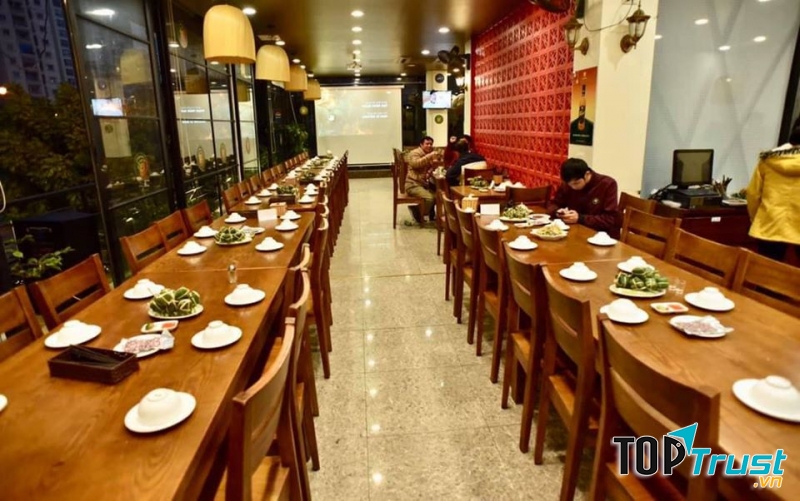 Không gian ẩm thực hiện đại