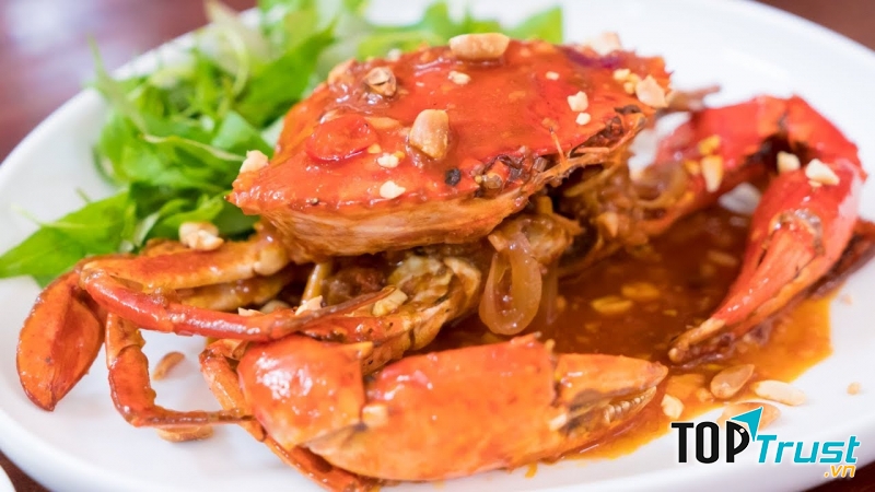 Nhắc đến cua rang me do nhà hàng 5 Cua chế biến, chúng ta nghe được không ít lời khen
