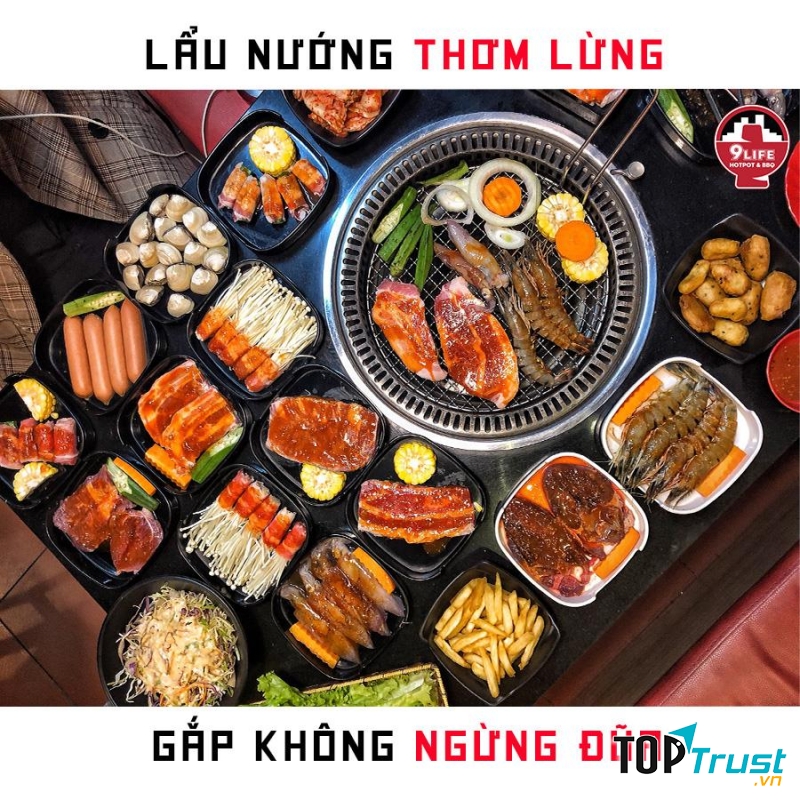 Buffet ngon, hấp dẫn tại nhà hàng