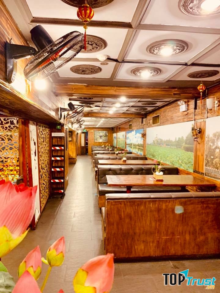 Không gian tại Nhà Hàng Buffet Chay An Lạc