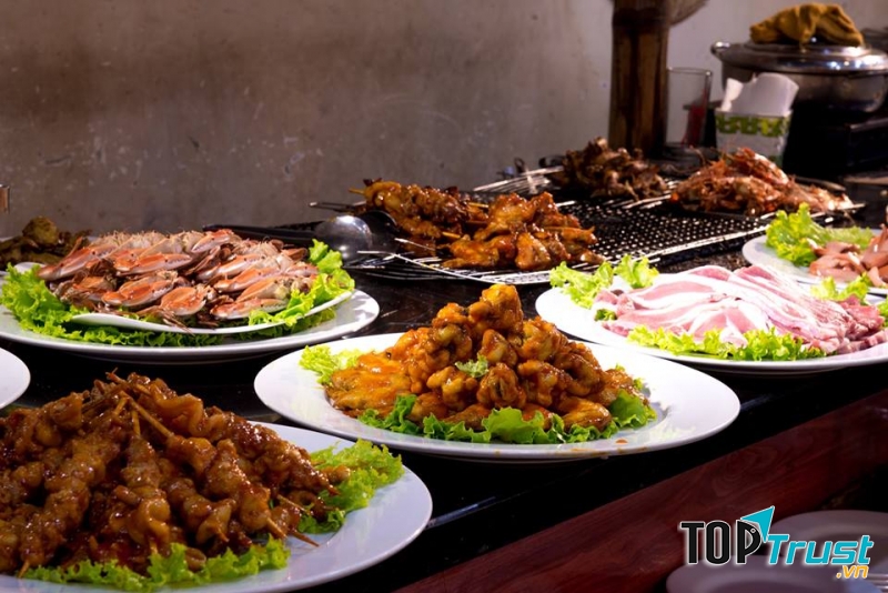 Buffet Vườn