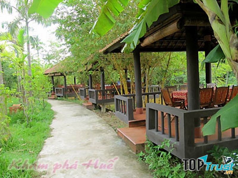 Nhà hàng câu cá thư giãn – cafe vườn Làng An Việt