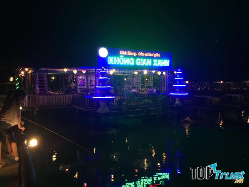 Nhà hàng câu cá thư giãn Không Gian Xanh