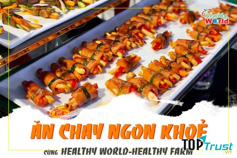 Buffet chay tại Healthy World