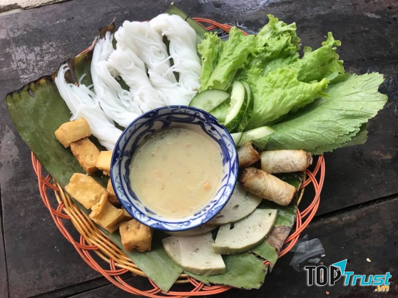 Bún đậu mắm tôm chay