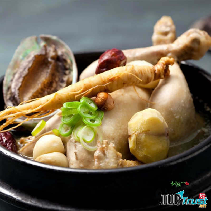 gà tần sâm
