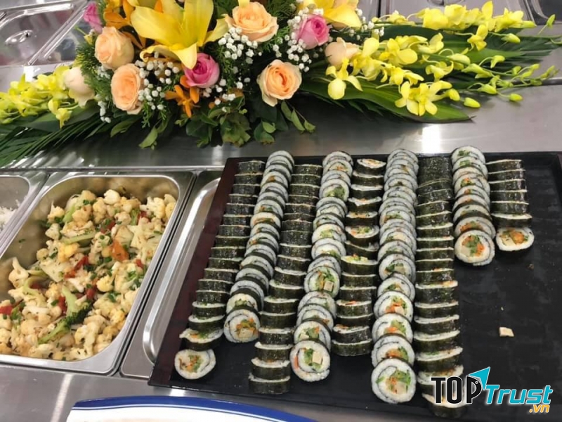 Món ăn trình bày đẹp mắt