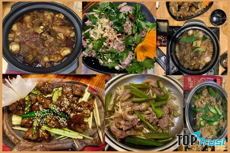 Nhà hàng Dê Tài Nguyên chuyên phục vụ các món ăn chế biến từ dê