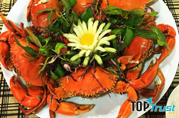 Món ăn hấp dẫn tại nhà hàng