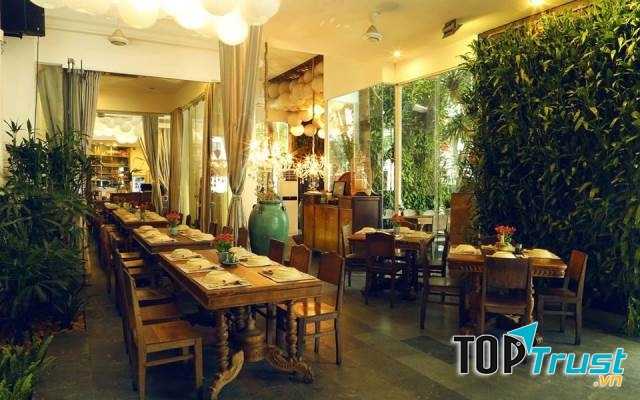 Không gian gần gũi, hòa mình với thiên nhiên