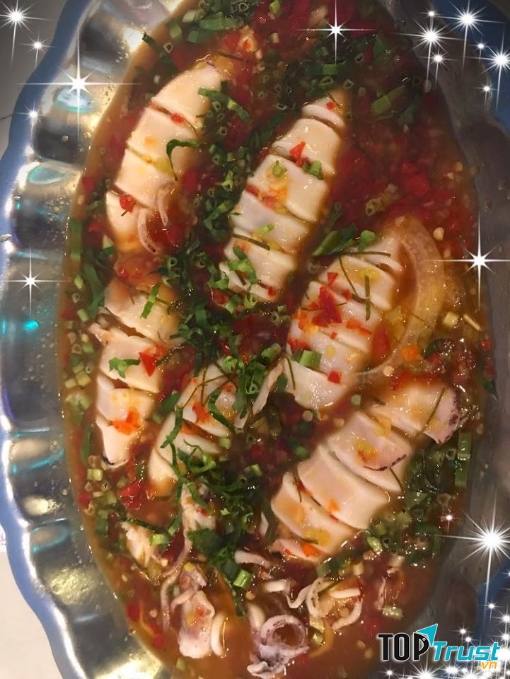 Mực sốt kiểu Thái