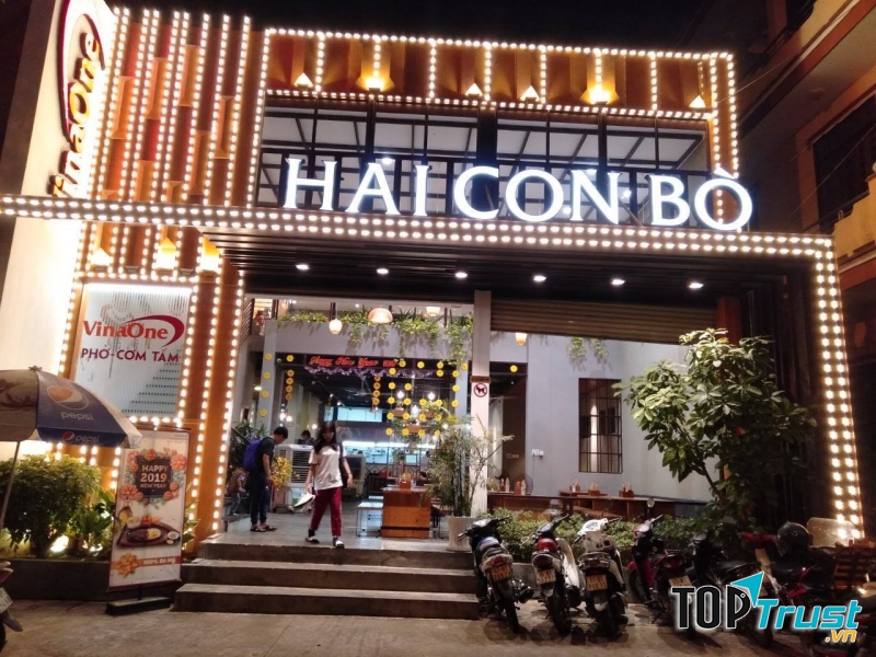 Nhà hàng Hai Con Bò BBQ Lẩu Nướng