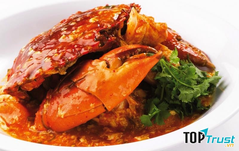 Cua sốt ớt Singapore là món ngon nổi tiếng của 4U