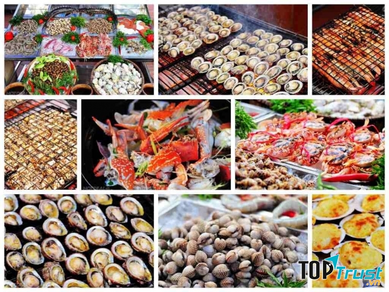 Món hải sản ngon mắt
