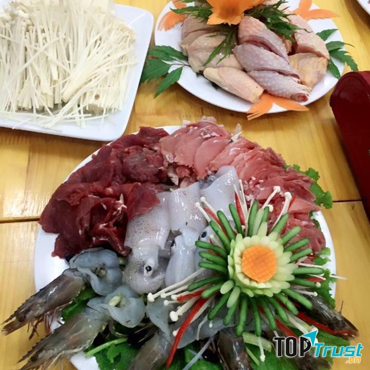 Thực phẩm tươi, trình bày đẹp mắt