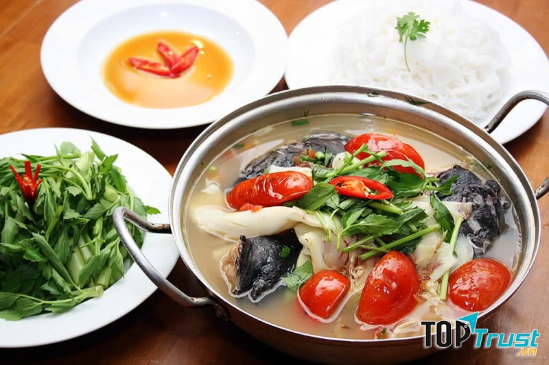 Món ăn tại Nhà hàng Hội Quán