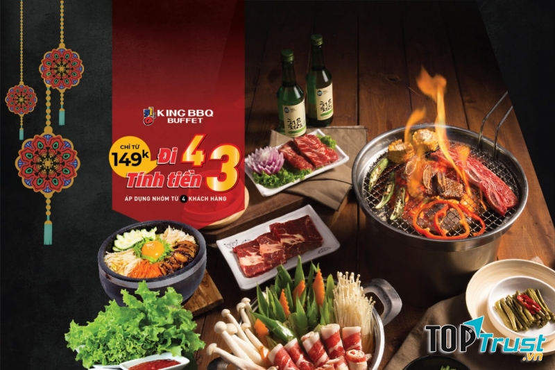 Nhà hàng King BBQ Buffet – Times City