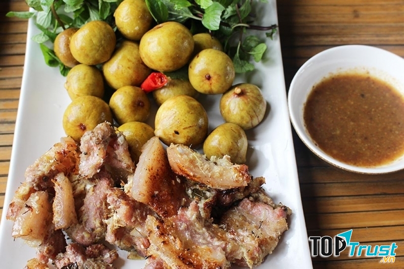 Các món ăn tại nhà hàng Lã Vọng đều là món Việt dân dã