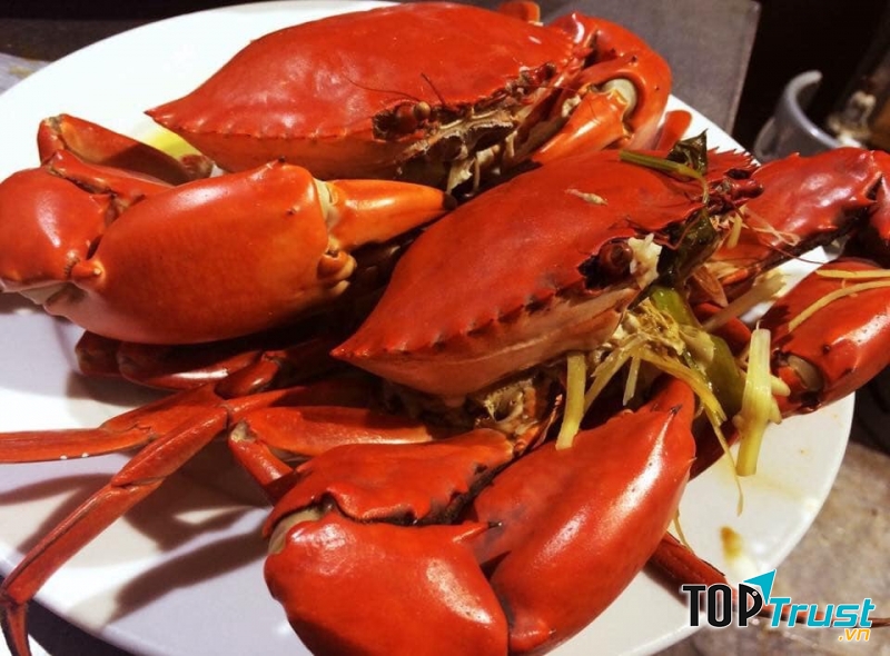 Cua gạch nướng mọi