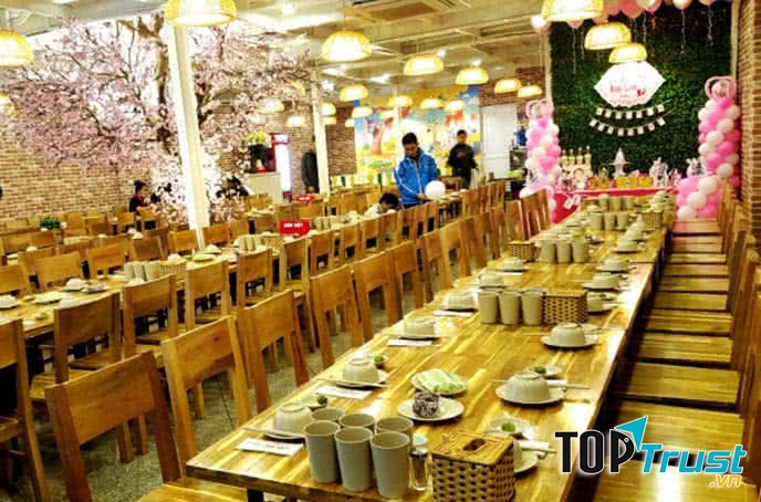 Không gian ấm cúng