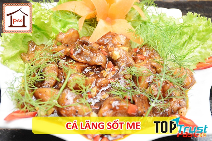 Món ăn tại Pao Quán