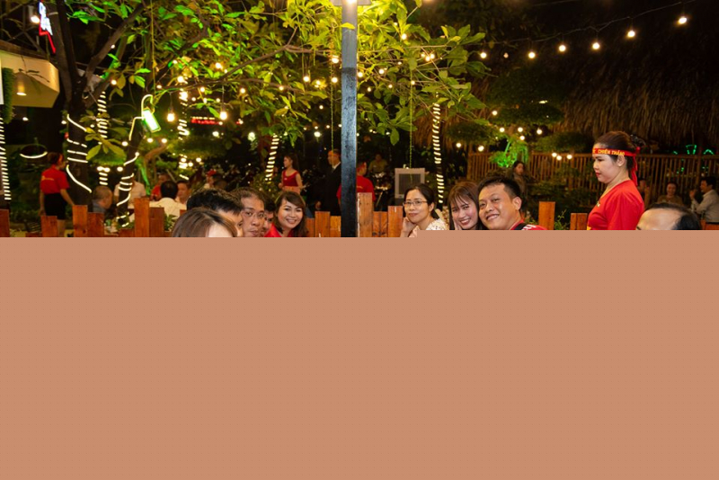 Không gian quán ấm cúng.