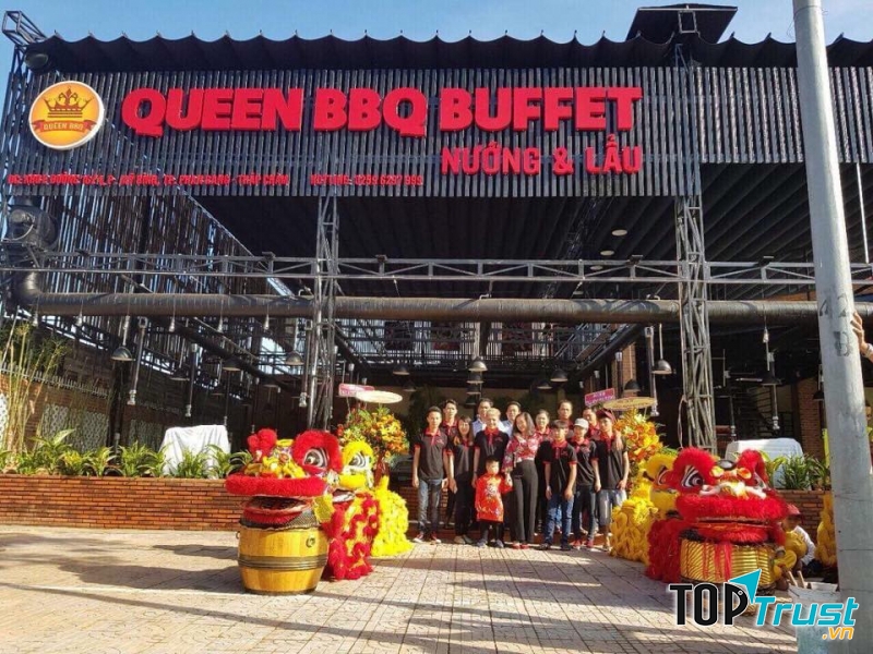 Nhà hàng Queen BBQ Buffet Nướng & Lẩu