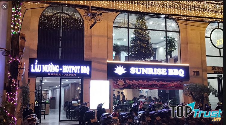 Nhà hàng Sunrise – BBQ & Hotpot – Bạch Đằng