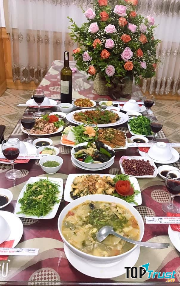 Món ăn đa dạng, đẹp mắt