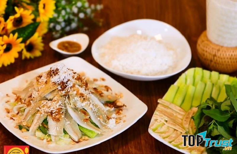 Món gỏi cá  đục