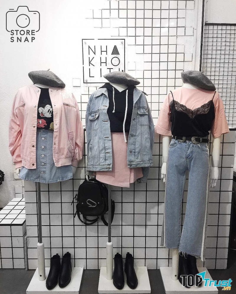 Tất cả mẫu đồ ở đây đều được thiết kế đơn giản, dễ phối đồ, hợp xu hướng giới trẻ