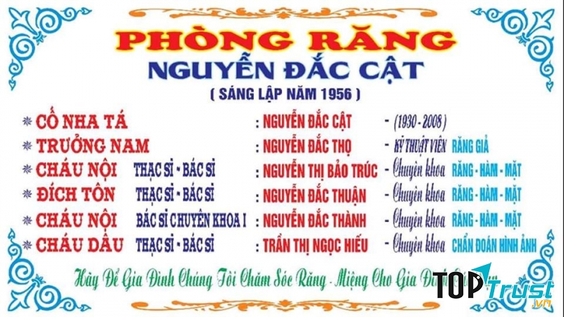 Đội ngũ bác sĩ giàu kinh nghiệm tại Nha khoa Nguyễn Đắc Cật - BS Đắc Thuận