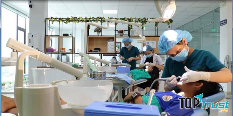 Hệ thống cơ sở vật chất đảm bảo tại Nha khoa Quốc tế Việt Đức