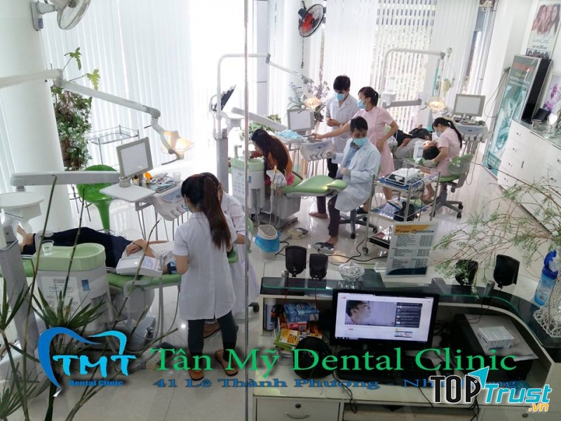 Hệ thống cơ sở vật chất hiện đại tại Nha khoa Tân Mỹ