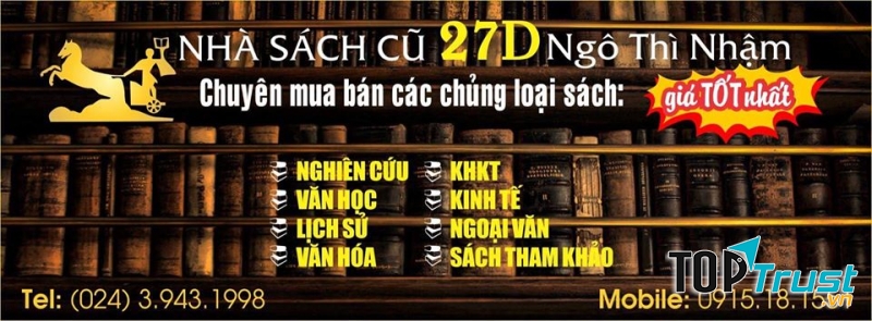 Nhà sách với nhiều dịch vụ hấp dẫn