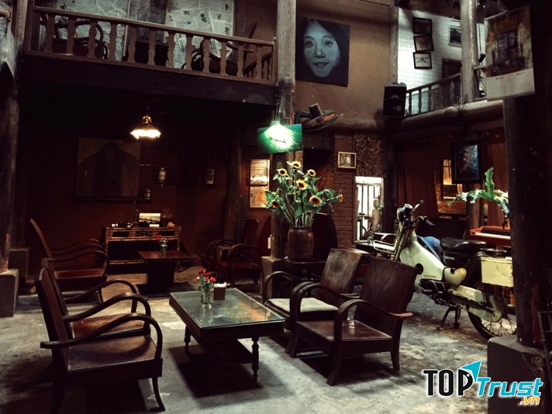 Nhà sàn Art - Cafe kiểu vintage cho người độc thân