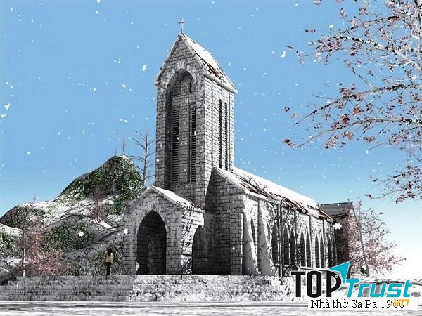 Nhà thờ đá Sa pa